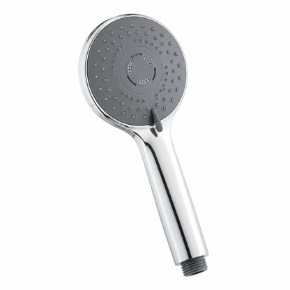 3-Spray Continuous-Flow Shower Head & 1.5m Grey Shower Hose