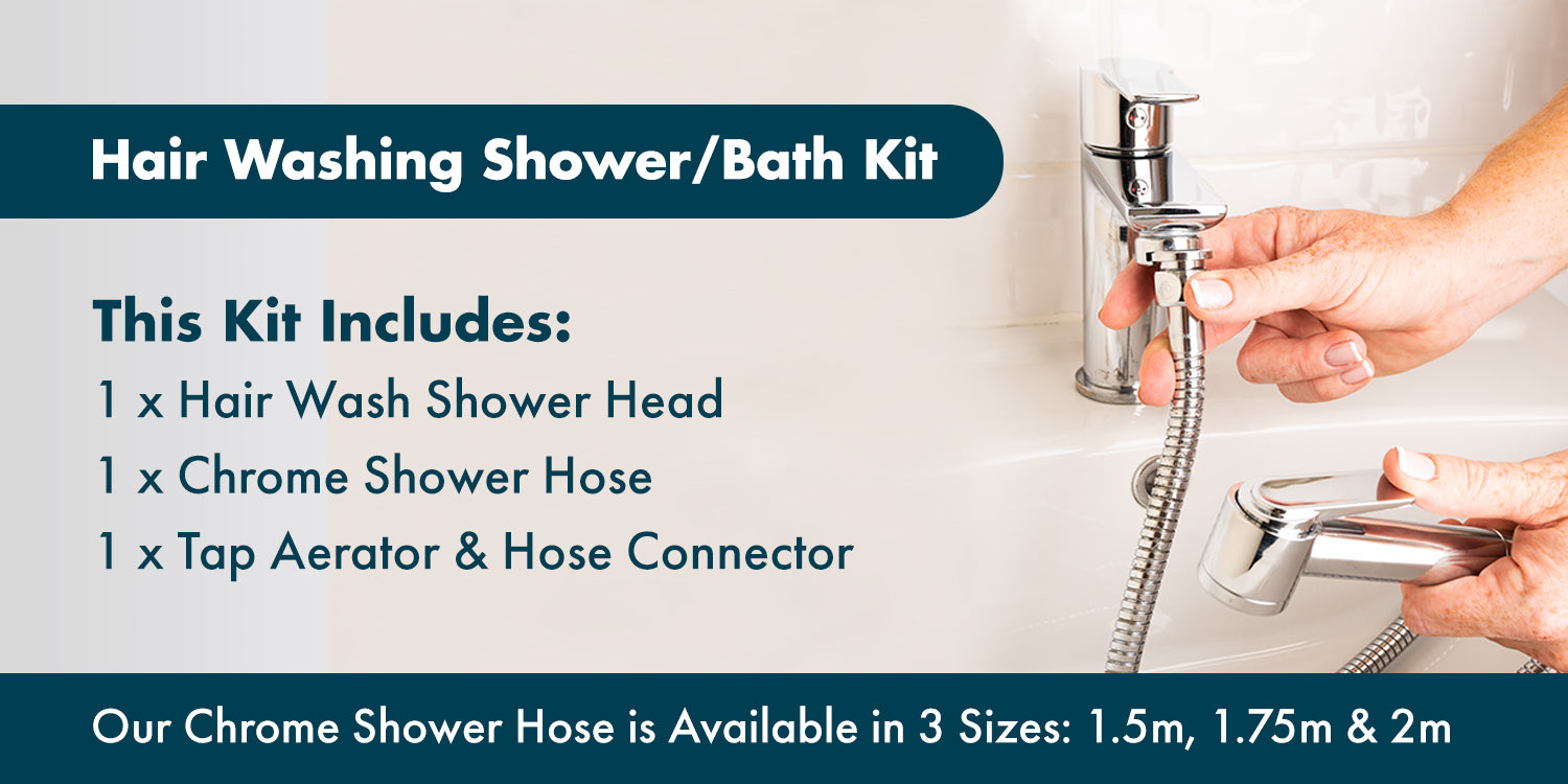 turn a tap into a shower instantly, by H2OLOW