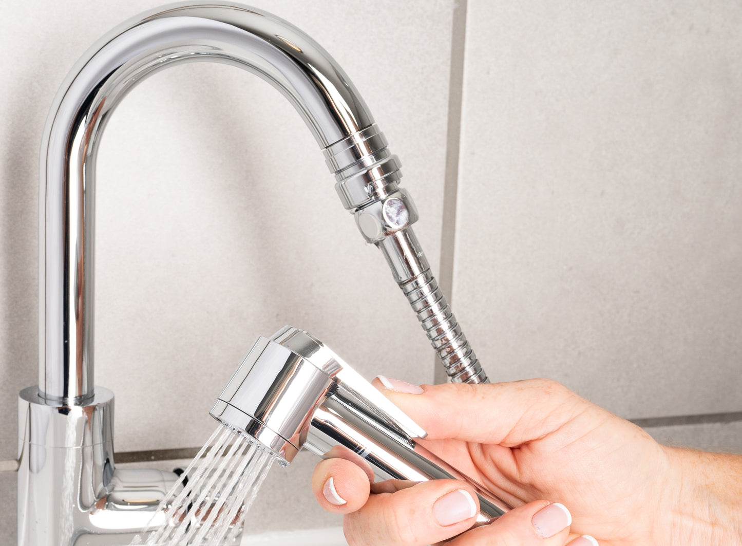 Tap to Shower Pack for Mixer Taps – Install Once, Attach in Seconds - No Plumber Needed | H2OLOW