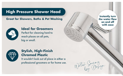 Tap to Shower Pack for Mixer Taps – Install Once, Attach in Seconds - No Plumber Needed | H2OLOW