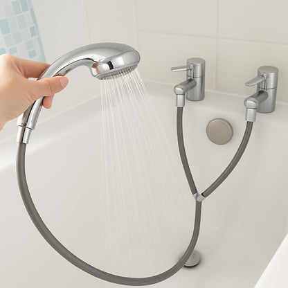 Tap-to-Shower Conversion Kit for Separate Hot & Cold Taps