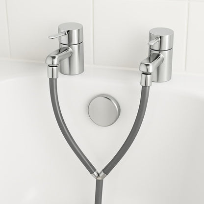 Tap-to-Shower Conversion Kit for Separate Hot & Cold Taps