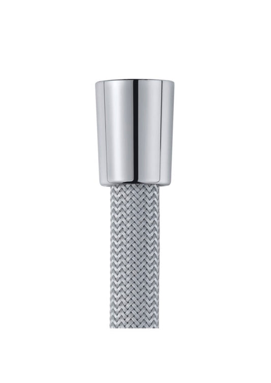 Silver Braided Shower Hose, 1.5m