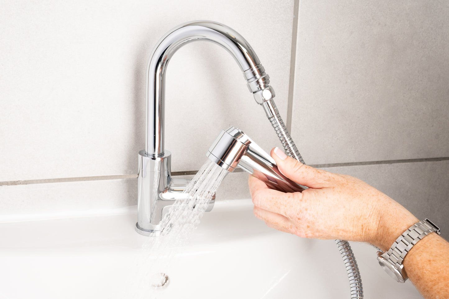 On/Off Trigger Shower Head | Water Saving - Perfect for Hair, Pets, Caravans & Boats