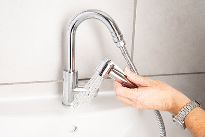 On/Off Trigger Shower Head | Water Saving - Perfect for Hair, Pets, Caravans & Boats