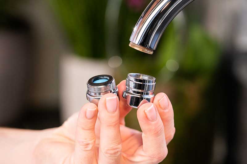 Tap-to-Shower Conversion Kit for Separate Hot & Cold Taps