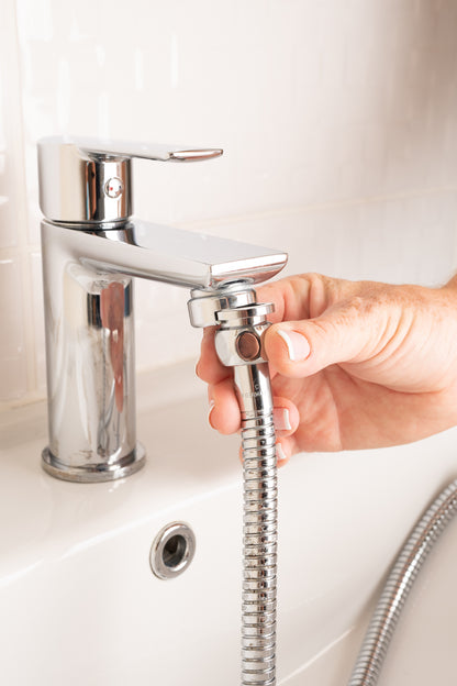 Tap to Shower Pack for Mixer Taps – Install Once, Attach in Seconds - No Plumber Needed | H2OLOW